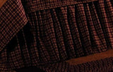 Vintage Star Wine Bed Skirt in 2 SIZES