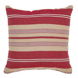Vintage Stripe Peace & Joy Pillows - Set of 3