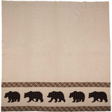 Wyatt Bear Shower Curtain