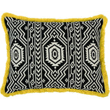 Xena Jacquard Pillow 14x18" Filled - Primitive Star Quilt Shop - 1