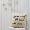 You and Me Pillow 18" Down Filled - Primitive Star Quilt Shop - 1